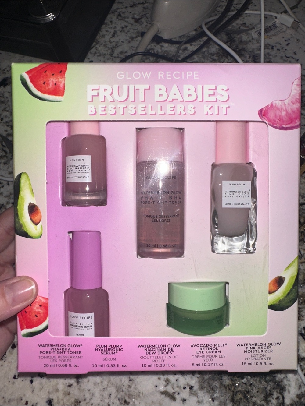 Glow Recipe Fruit Babies Kit – Pink & Green Skincare Set